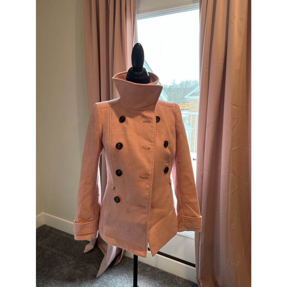 Woman Mauve Peacoat